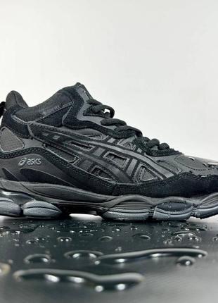 👕 asics gel-nyc total black (gore-tex)