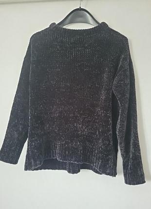 Свитер вельветовый черный h&m2 фото