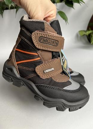 Зимові черевики 28р. 18,2см primigi,водонепроникні термо ботинки з gore-tex