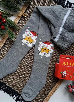 Новорічні дитячі колготки 2