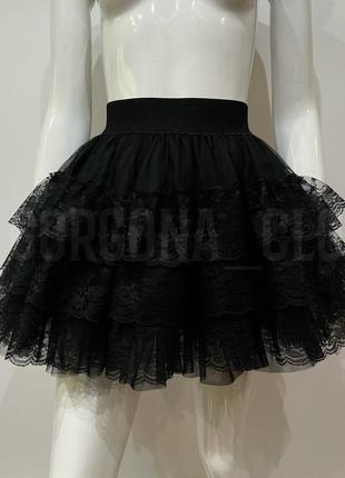 Готична пишна юбка спідниця