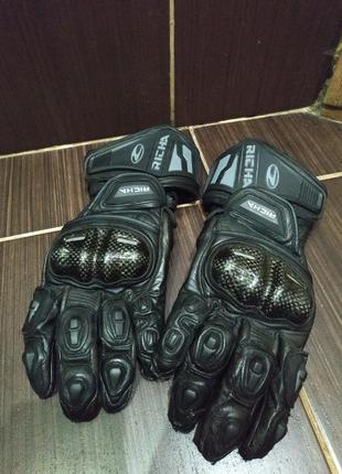 Чоловічі шкіряні моторукавички, моторукавички coren wp racing