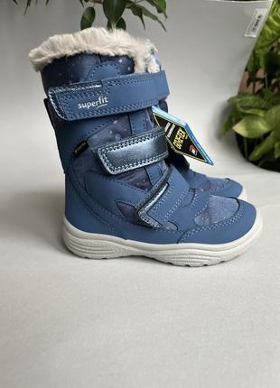 Зимние ботинки 25р. 16,5см superfit, водонепроницаемые термо ботинки из gore-tex