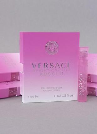 Versace bright crystal absolu пробник для женщин (оригинал)