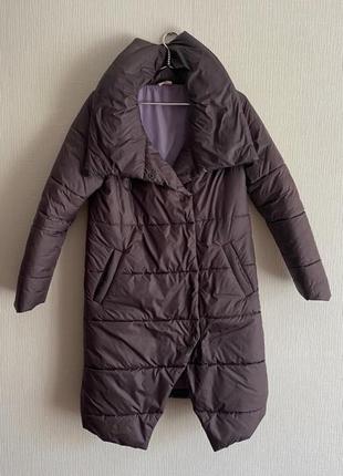 Зимовий теплий пуховик