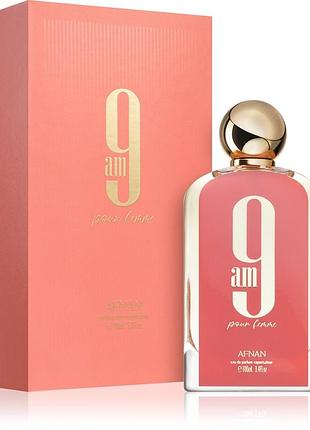 Afnan 9 am pour femme парфюмированная вода для женщин