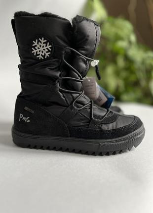 Зимние ботинки 32р. 20.4см primiigi, водонепроницаемые термо ботинки gore-tex