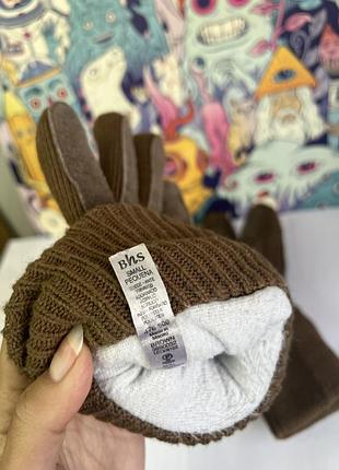 Перчатки замшевые