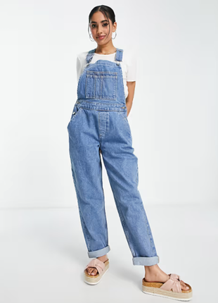 Джинсовий комбінезон asos design