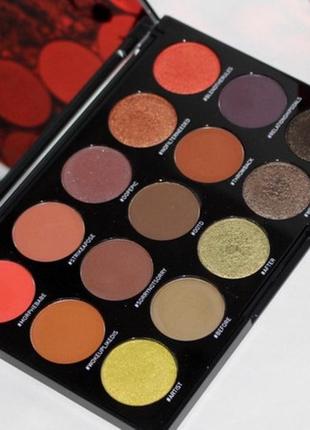 Тіні для повік morphe - 15t your true selfie