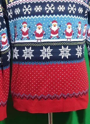 Новогодний мужской свитер avenue новый год, размер l
