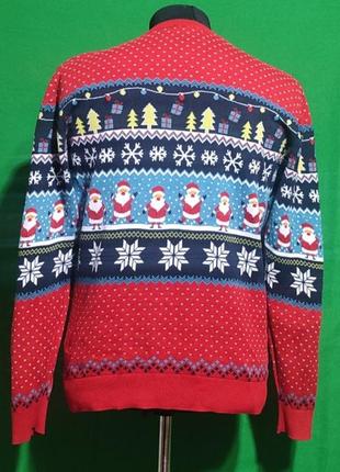 Новогодний мужской свитер avenue новый год, размер l