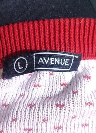 Новогодний мужской свитер avenue новый год, размер l