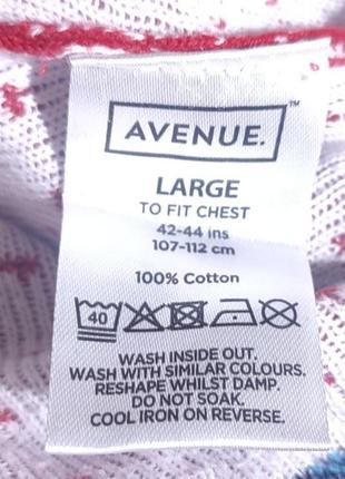 Новогодний мужской свитер avenue новый год, размер l