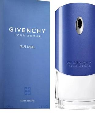 Givenchy pour homme blue label туалетна вода  оригінал