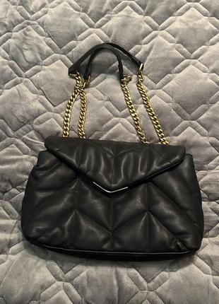 Черная сумка манго