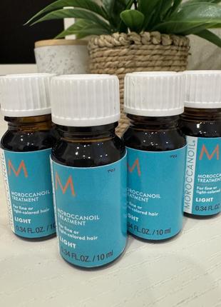 Увлажняющее масло для тонких и окрашенных волос moroccanoil