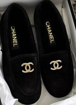 Балетки в стиле chanel