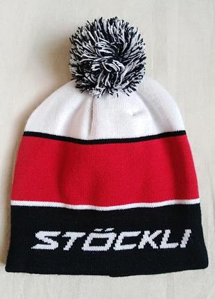 Stöckli шапка з помпоном, one size