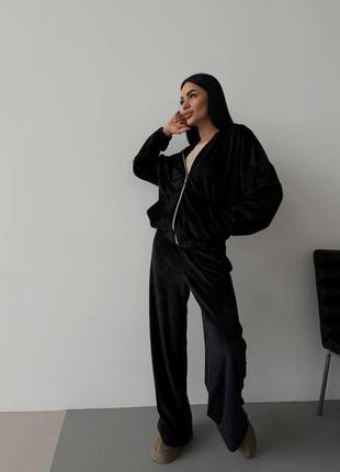 Костюм спортивный женский велюр