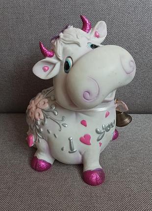 Скарбничка корівка, копилка