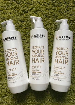 Кондиционер для волос luxliss keratin smoothing daily conditioner 500 мл