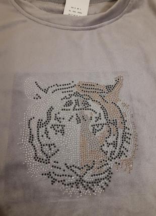 🔥🔥🔥велюрова кофта зі стразами🔥🔥🔥