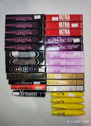 Туш для вій avon j'erelia