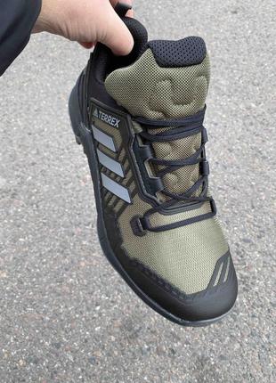 Треккинговые мужские туртстические кроссовки для походов, для хайкинга adidas outdoor terrex swift r3 40-41-42 размер5 фото