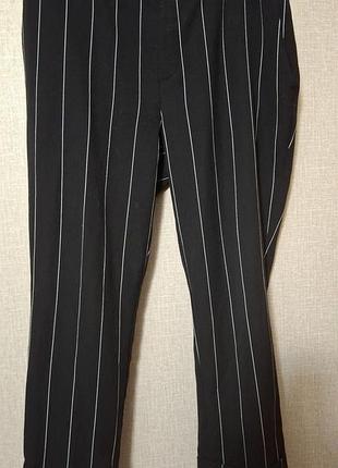 Брюки, брюки укороченные с отворотом, размер л (арт1570)