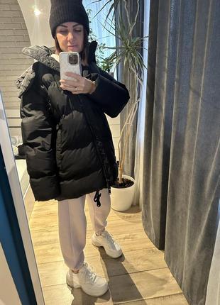 Weekday asos пуховик оверсайз жилет