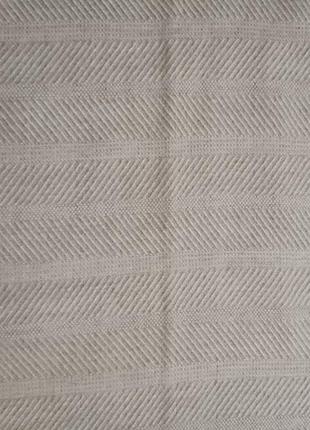 Теплый шерстяной шарф светло-коричневый