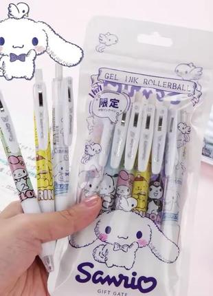 Набор ручек гельовых cinnamoroll 6 ед.