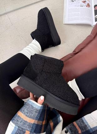 Угги Ботинки мужские ugg black