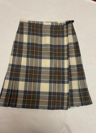 Юбка на запах шерсть