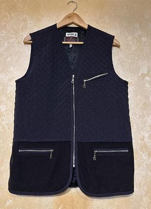 Жилет amici woven in italy