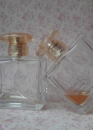 Лот флакон декор парфюм несколько нот любви ив роше туалетная вода парфум остаток пробнік