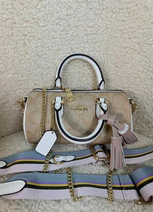 Жіноча сумка в стилі coach premium