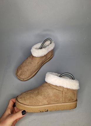 Теплые сапожки