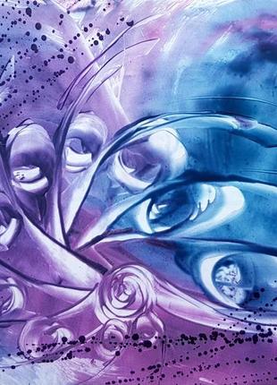 Авторская картина интерьерная. "павич". абстракция.