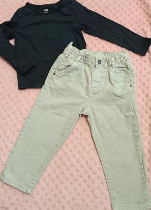 Джинсы момы на девочку набор