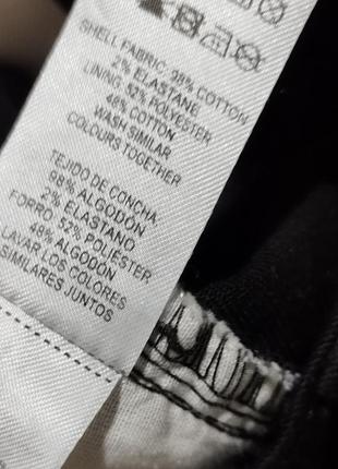 Мужские чёрные джинсовые шорты / denim co / бриджи / мужская одежда /5 фото