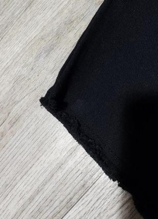 Мужские чёрные джинсовые шорты / denim co / бриджи / мужская одежда /7 фото
