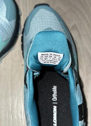 Кросівки для бігу трейлові жіночі salomon supercross 4 gtx w5 фото