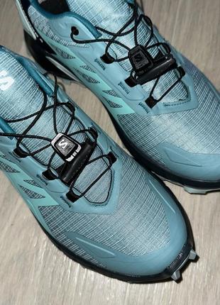 Кросівки для бігу трейлові жіночі salomon supercross 4 gtx w2 фото