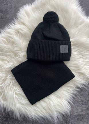 Шапка и бафф с stone island