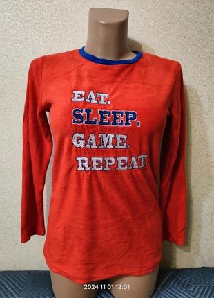 Кофта пижамная флисовая