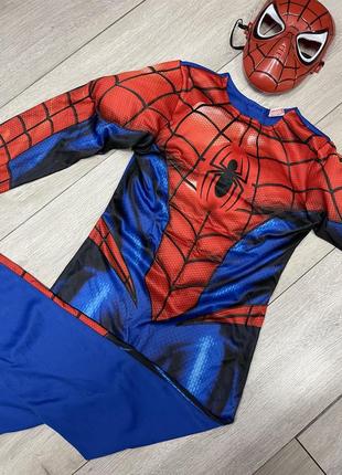 Костюм спайдеймена спайдермен spidermеn супергерой человек паук людина павук