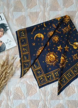 Хустка жіноча gianni versace знаки зодіаку, 86*90