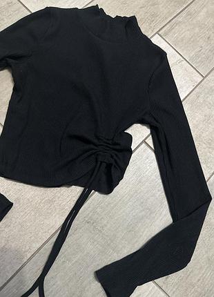 Кофточка в рубчик нольфик 3